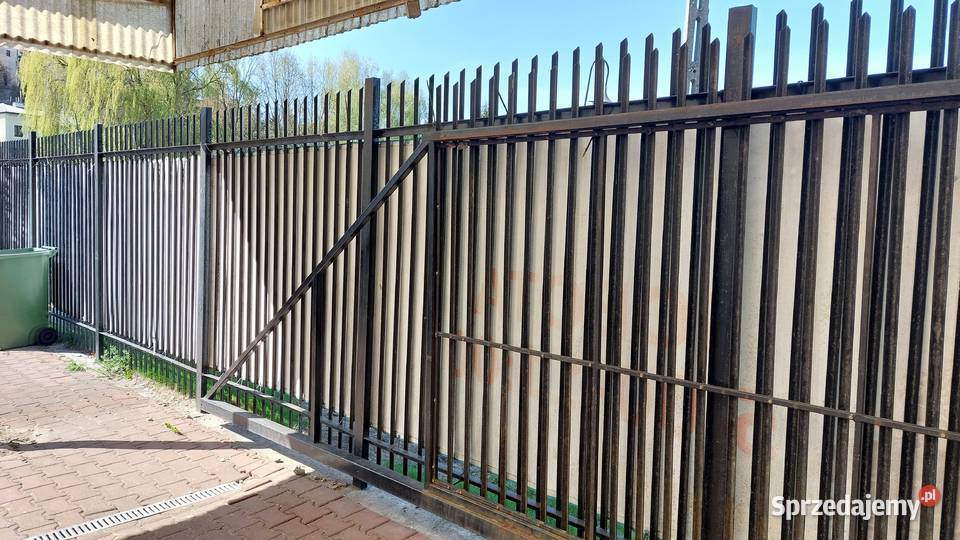 Ogrodzenie metalowe z demontażu sprzedam lubelskie Lublin
