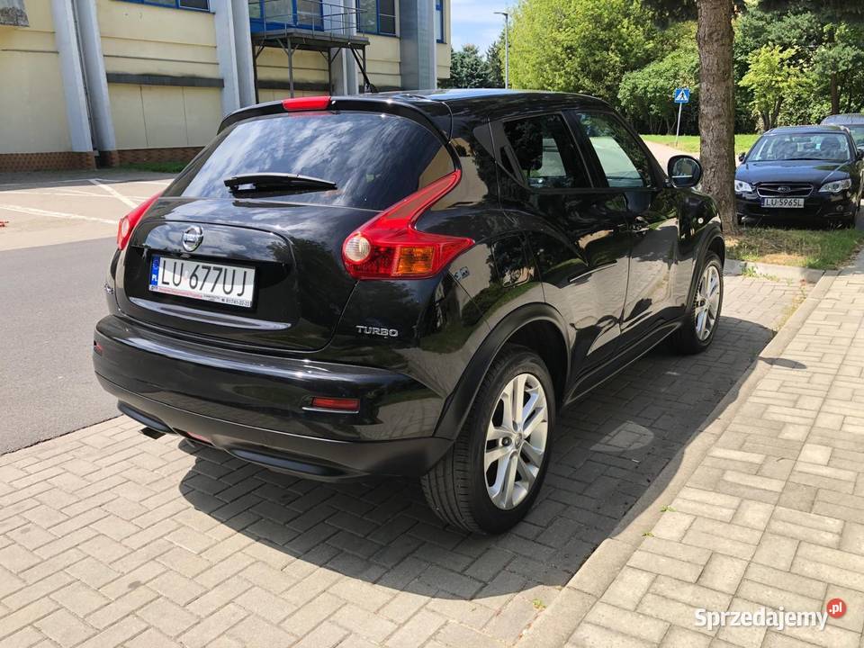 Nissan Juke 16 Turbo 190 Rok produkcji 2010 Lublin