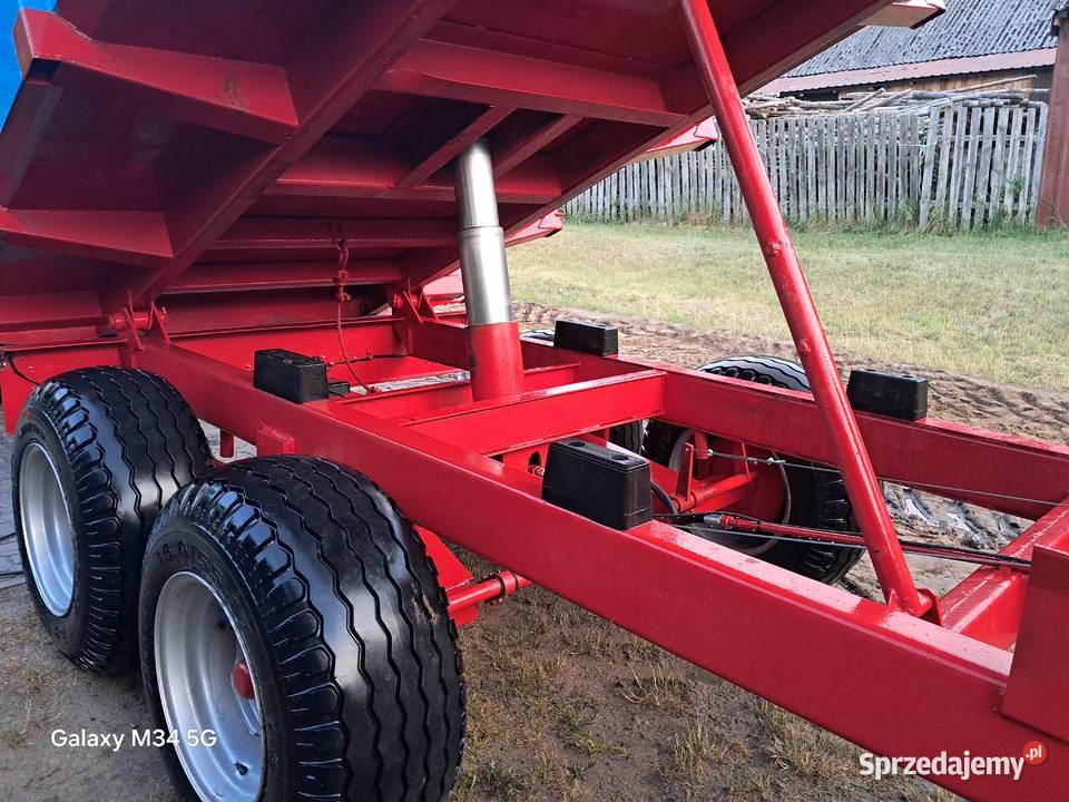 Przyczepa rolnicza generalnym remoncie tandem nieuszkodzony Białystok