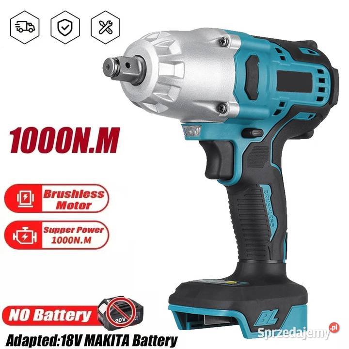 Klucz udarowy 1000Nm makita Klucze udarowe Bełchatów sprzedam