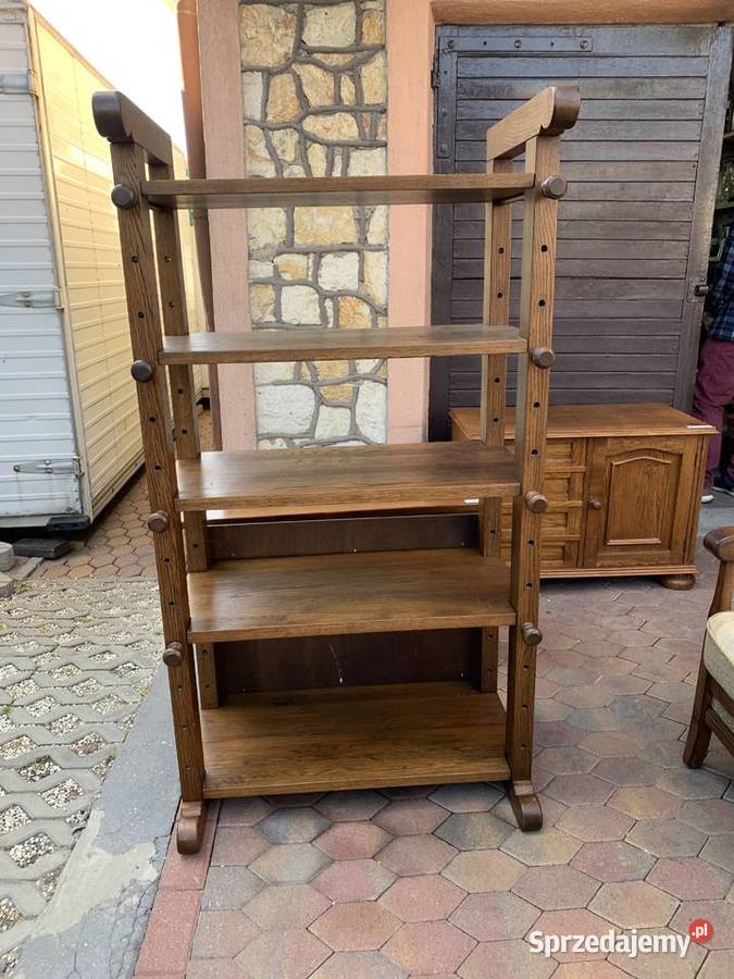 DĘBOWY REGAŁ 100 DREWNOMEBLE HOLENDERSKIE Ślesin