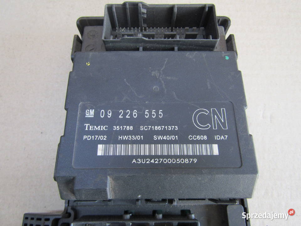 MODUŁ KOMFORTU OPEL VECTRA C 22 16V 0922555CN sprzedam