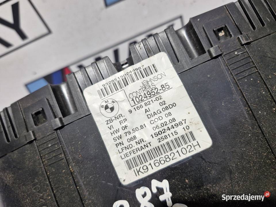 BMW E81 E82 E87 E88 LICZNIK ZEGARY EUROPA