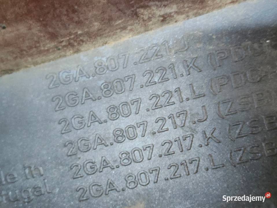 Zderzak Przód Przedni Vw TRoc 2GA807221J wielkopolskie Pleszew sprzedam