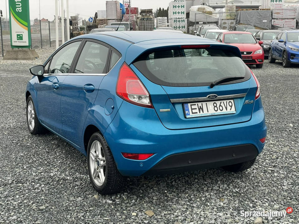 Ford Fiesta 10 Ecoboost 100 Salon serwisowany do światła do jazdy dziennej dolnośląskie Wojkowice