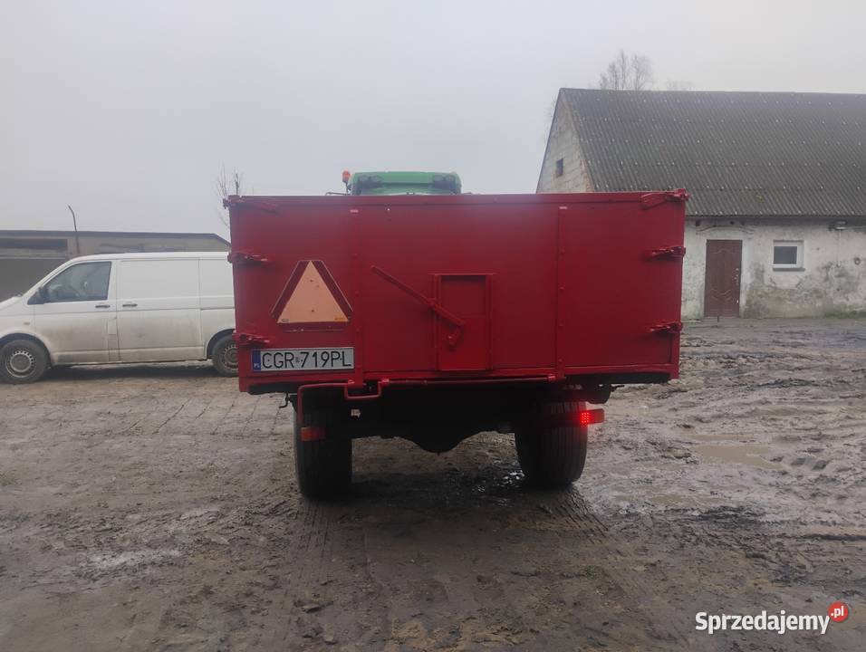 Przyczepa wywrotka HMF 7ton