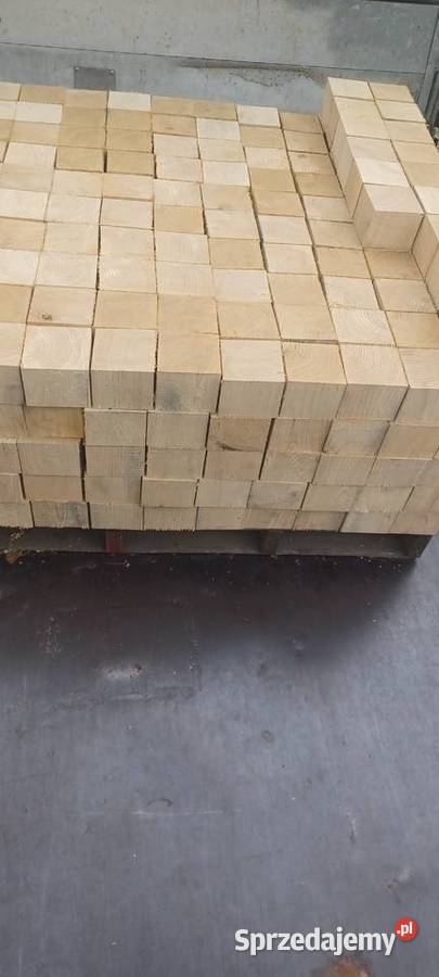 Bruk dębowy drewniane kostki Łódź