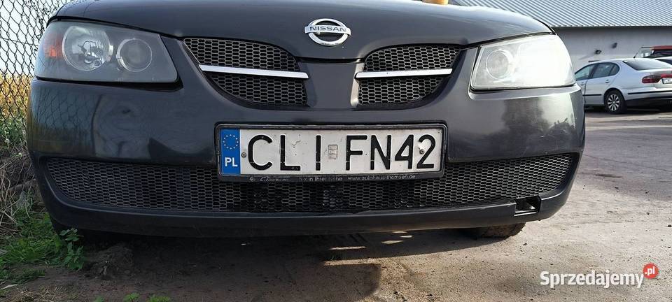 ZDERZAK PRZÓD NISSAN ALMERA osobowe kujawsko-pomorskie Lipno