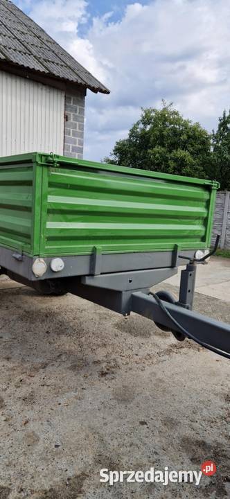 Przyczepa wywrotka nieuszkodzony małopolskie Miechów