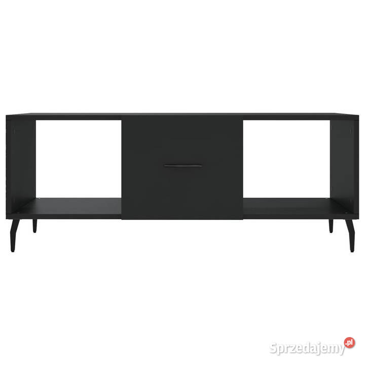 Stolik kawowy czarny 102x50x40 materiał Stoły Warszawa
