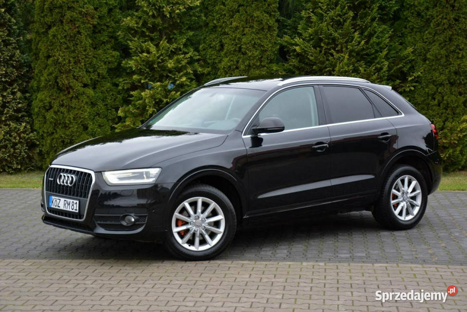 Audi Q3 Panorama Quattro Ledy biXenon Navi Samochody osobowe Ostrów Mazowiecka