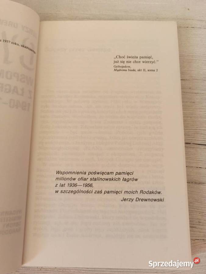 Cynga Wspomnienia z Łagrów Północy 1940 do 1944 Bielsko-Biała