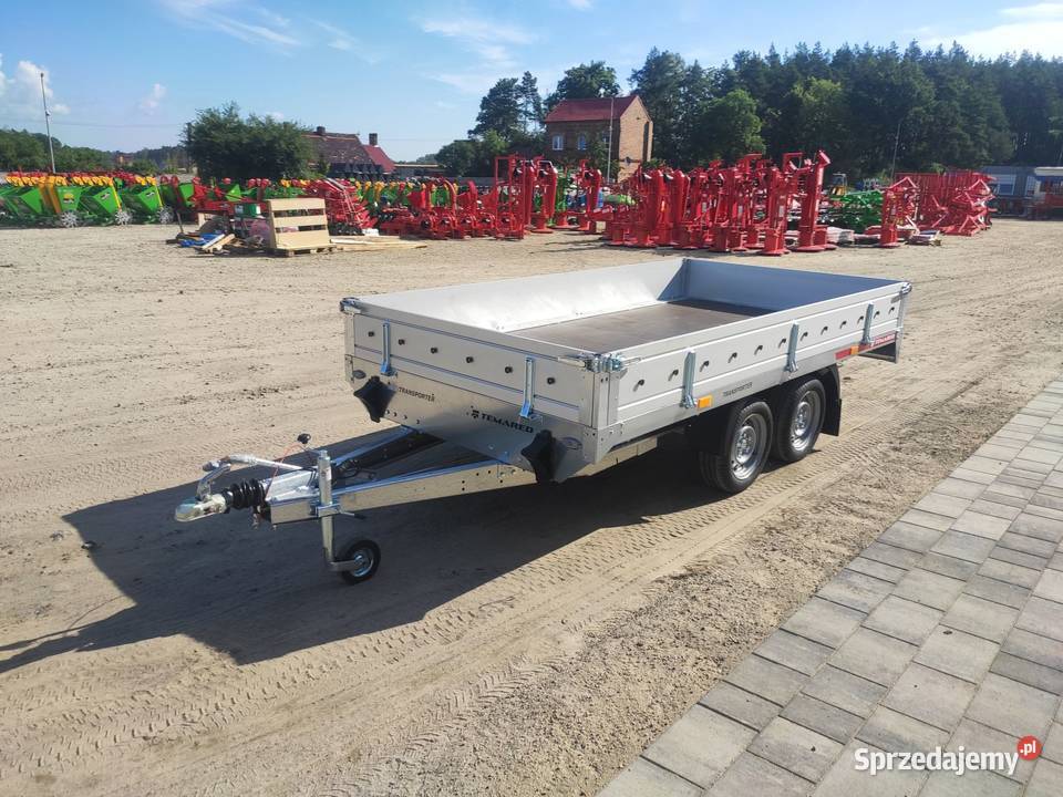 NOWA Przyczepka Temared TRANSPORTER 32172 Burtowe i plandeki Wolsztyn