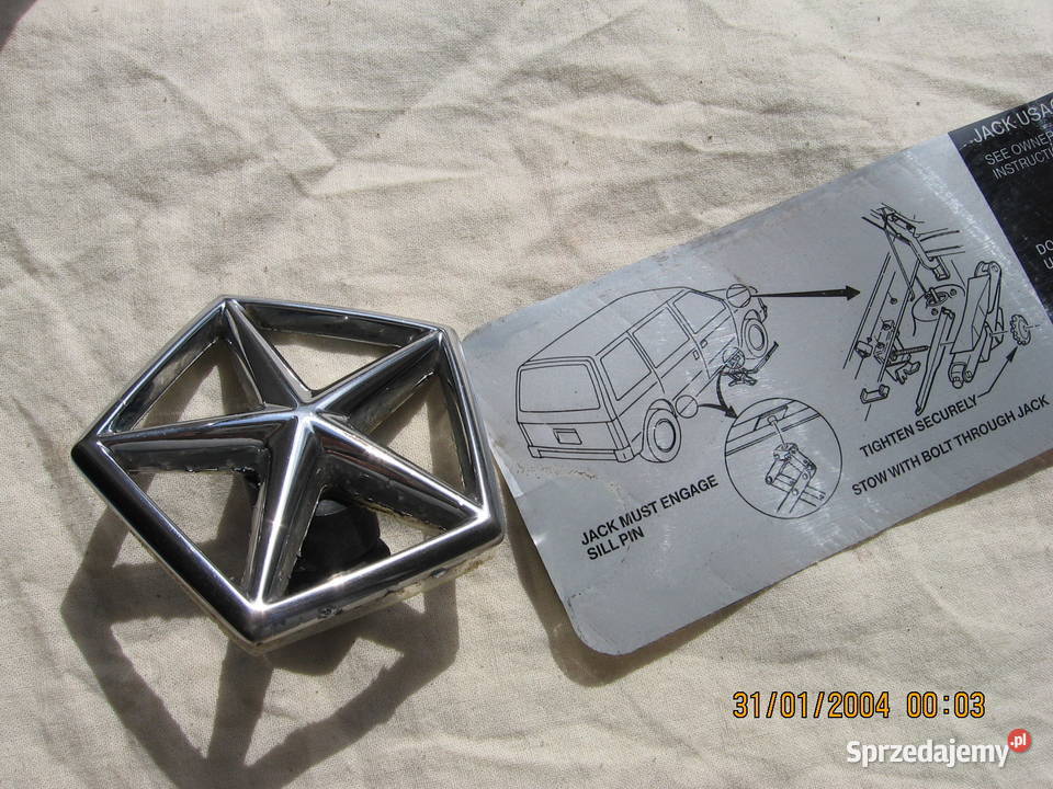 Chrysler Voyager emblemat znaczek logo i podkarpackie Przemyśl sprzedam