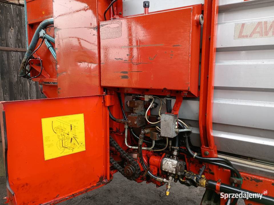 Przyczepa samozbierajaca Mengele law 360 Danowiec