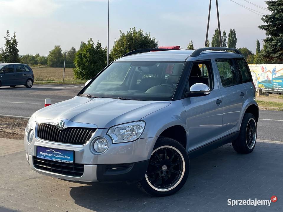 SKODA YETI 12 TSI 105 Koni bezwypadkowy Opłacony manualna Chodzież sprzedam