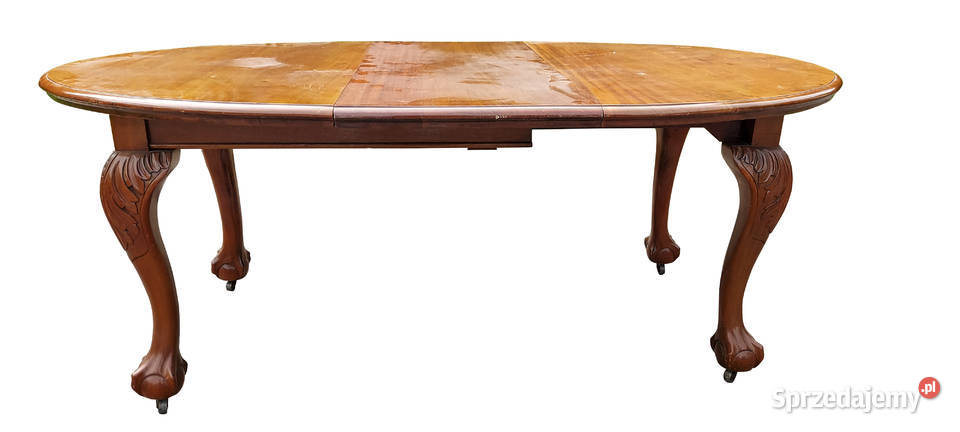 OWALNY STÓŁ MIĘDZYWOJENNY Szczecin