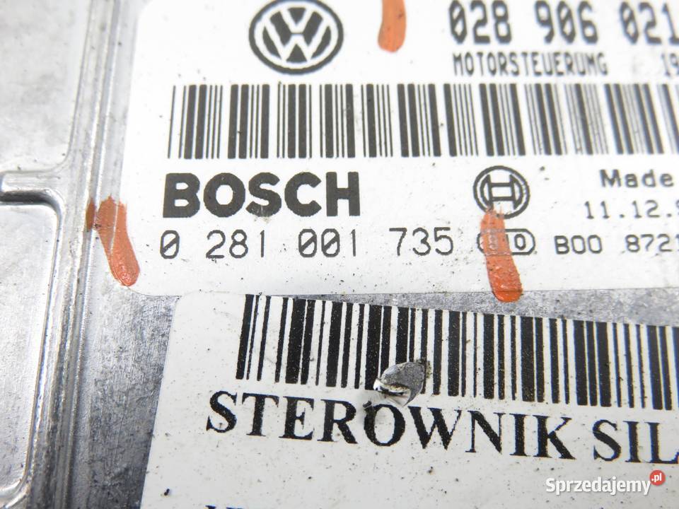 STEROWNIK VW SHARAN I 19 TDI 028906021GT małopolskie