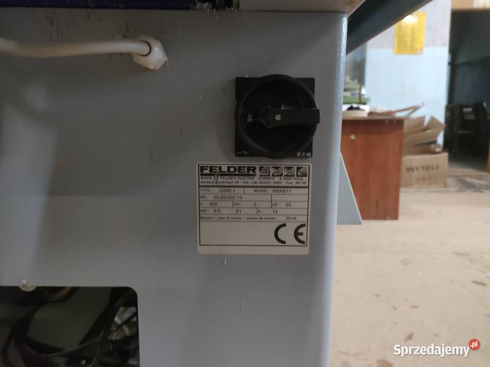 Okleiniarka FELDER G330 2014 małopolskie Bochnia