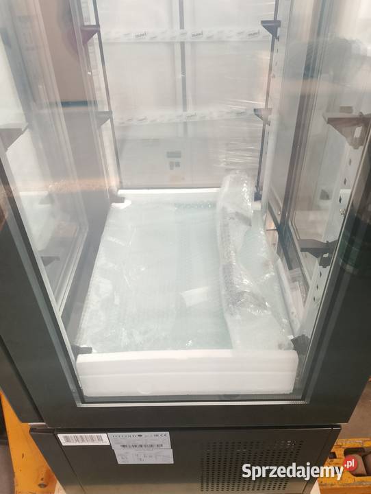 Witryna cukiernicza Słupek Tefcold NOWA CZARNA Stargard