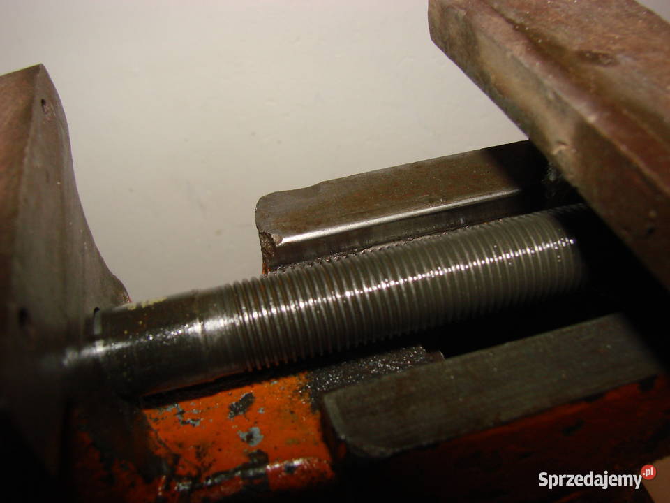 małe imadło stołowe PRL Pruszcz Gdański