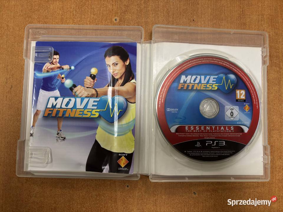 Zestaw Move Fitness 3 Płyta Instrukcja Polska 12+ Elbląg
