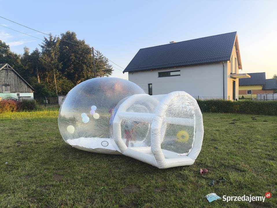 Bubble house namiot dmuchaniec nowy Pozostałe sprzedam