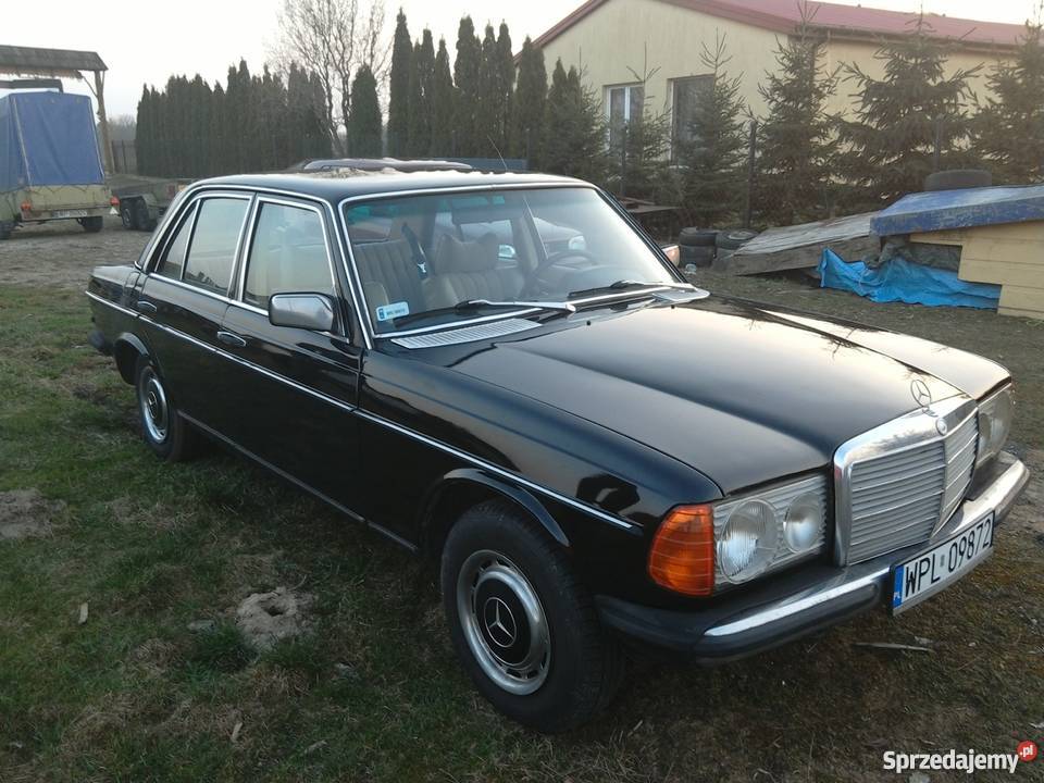 Mercedes w123 240D światła przeciwmgłowe mazowieckie Stare Boryszewo