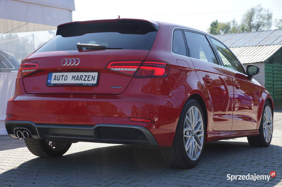 Audi A3 20 TDI CR 184 4x4 Lift Virtual BO Navi tempomat Nowy Sącz sprzedam