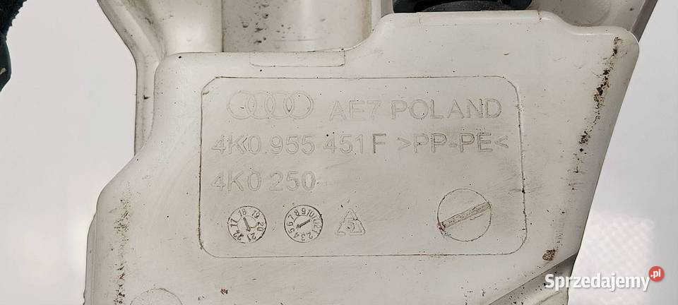 ZBIORNICZEK SPRYSKIWACZY AUDI A6 C8 ALLROAD Lipno