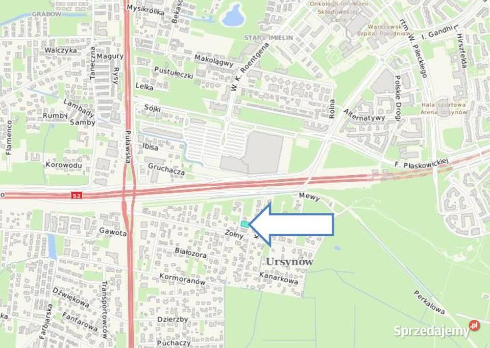 Działka 1021 m pod dom wolnostojącybliźniak Warszawa sprzedam