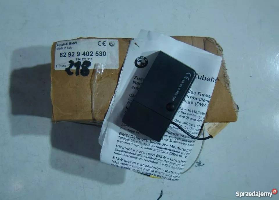 BMW SERIA 3 E36 Z3 REMOTE CONTROL MODUŁ