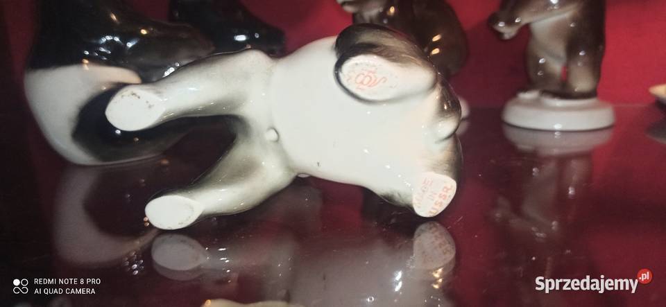 Figurka Panda Łomonosov Siedząca na 4 łapkach Gdańsk