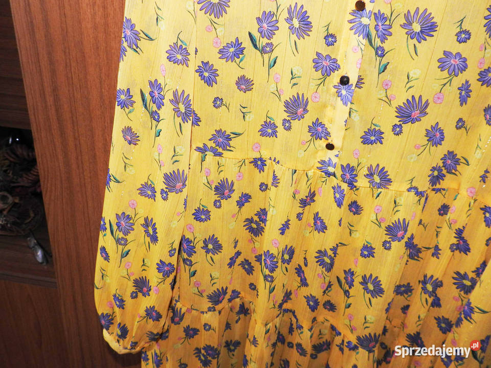 Sukienka damska Vila Clothes r40 niebieski Spódnice i sukienki Przemyśl sprzedam