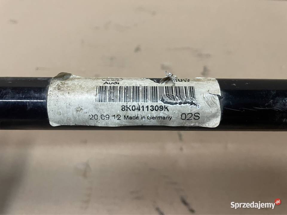 8K0411309K stabilizator przód Audi a4 b8 a5 8t Szczecin