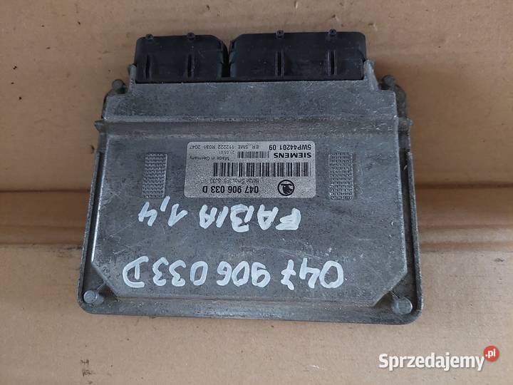 SKODA FABIA I komputer sterownik 5WP4420109 osobowe świętokrzyskie