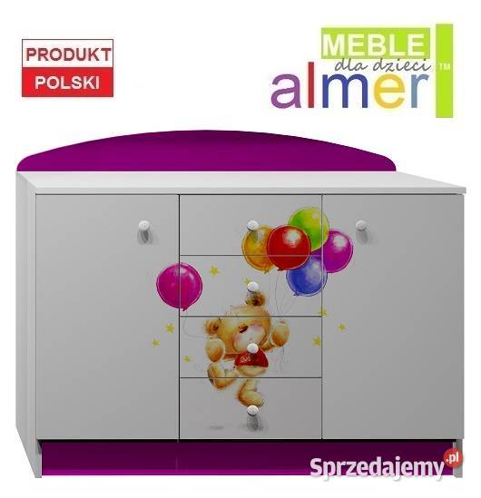 MIŚ 16 N12 komoda dziecięca 120x47 w95 Meble