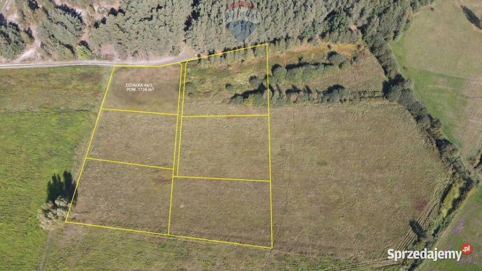 Działka budowlana TrąbkiPilawa