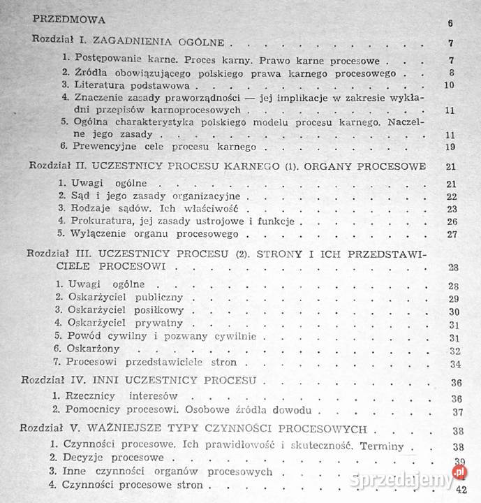 Postępowanie karne Zarys instytucji Marian