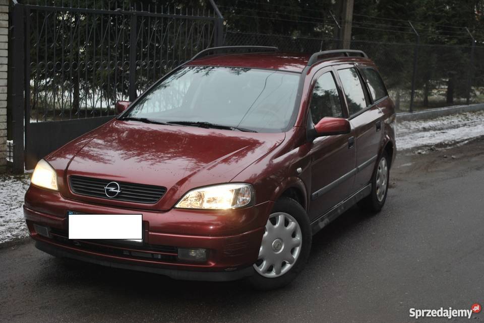 OPEL ASTRA G II RECARO kombi 179 16 Salon KLIMA 1599cm3 mazowieckie