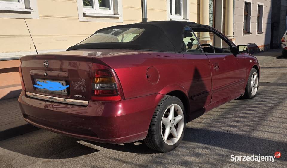 Opel Astra Bertone kabriolet ESP Chełmno
