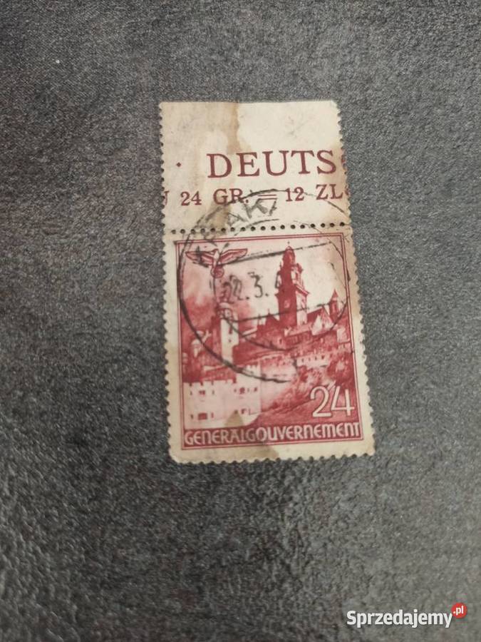 Znaczki 1940 Filatelistyka Bolesławiec