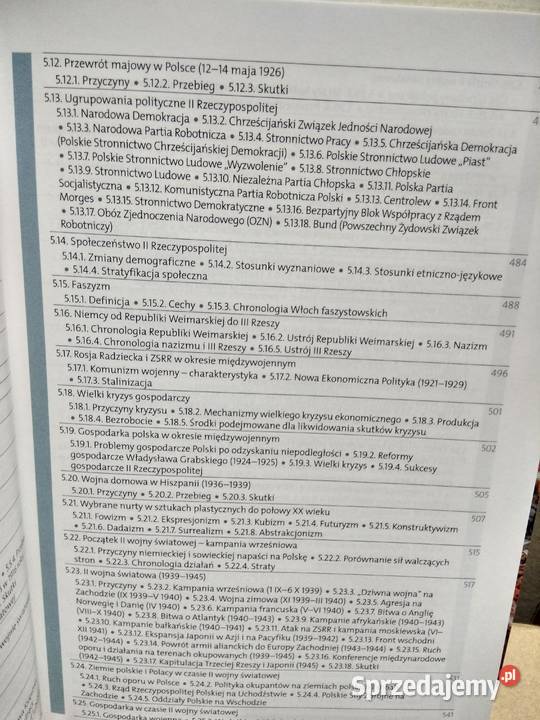 Historia operon vademecum maturzysty Antykwariat mazowieckie Warszawa