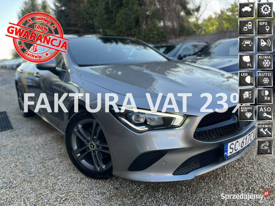 Mercedes CLA 180 1wł 100 Bez wypadek Panoramach 215210km Mercedes-Benz Częstochowa