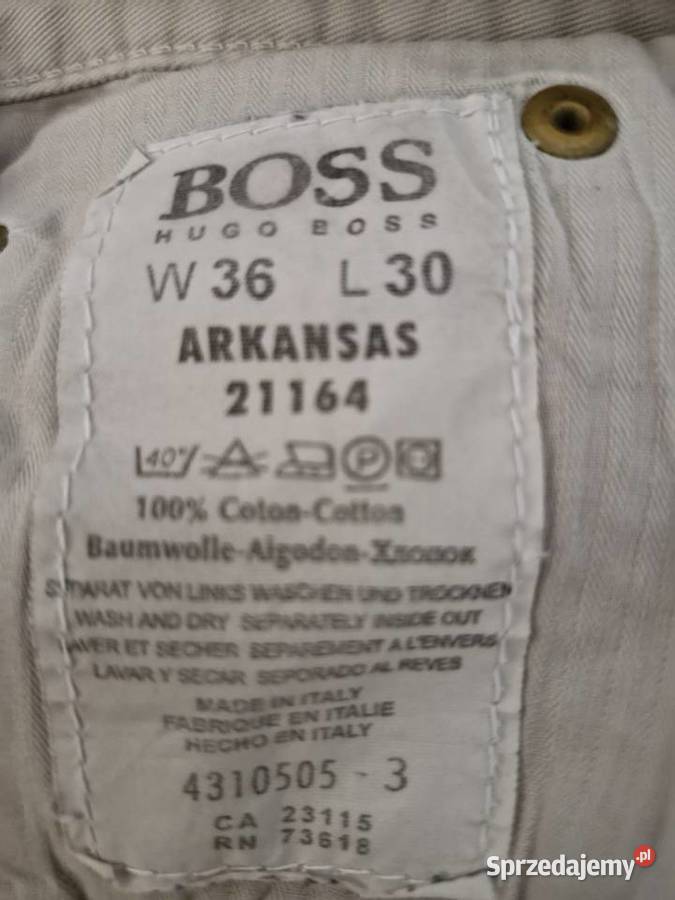 Spodnie Hugo Boss Jawor Solecki