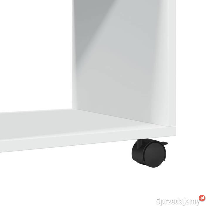 Szafka na kółkach biała 72x33x425 materiał Warszawa