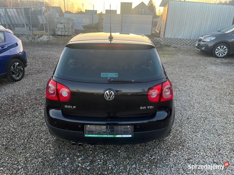 Volkswagen Golf V GT 20 TDI DSG 170 podgrzewane fotele Motoryzacja Kalwaria Zebrzydowska