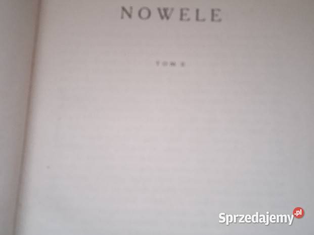 Sienkiewicz nowele 1964 r ton 2 Ozorków