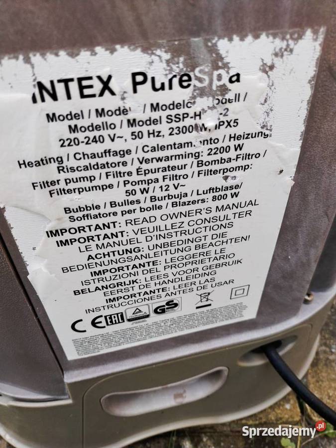Pompa do jacuzzi Intex Bydgoszcz sprzedam