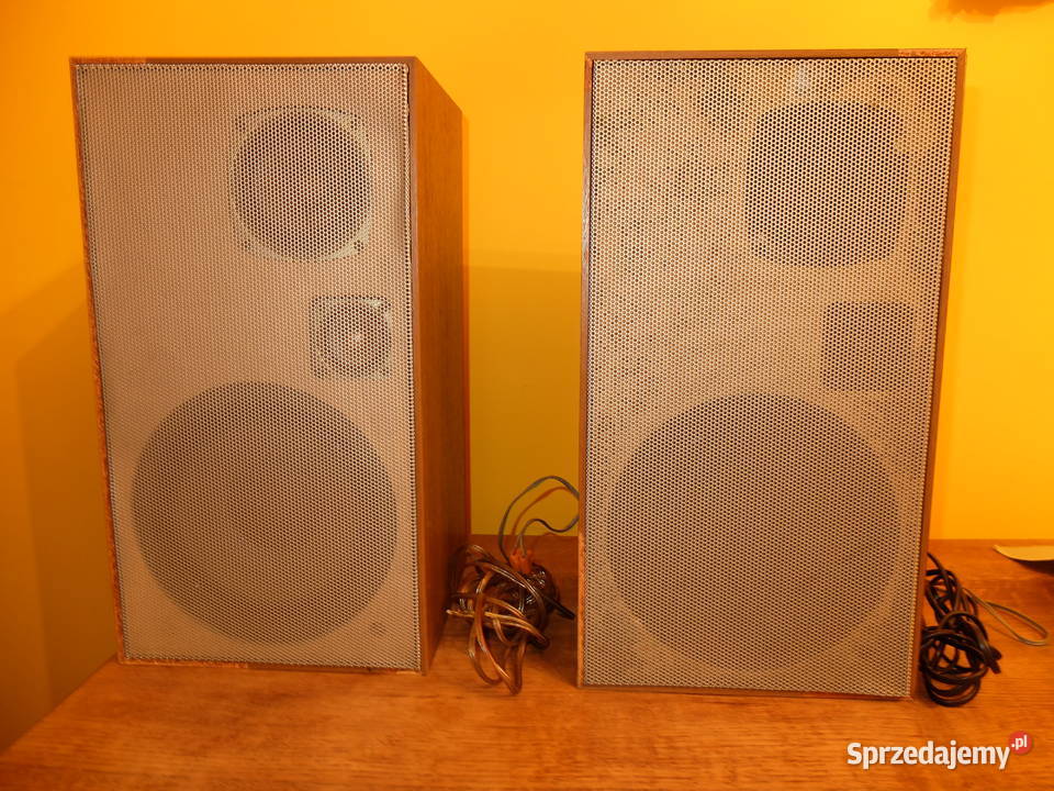 Kolumny HI-FI stereo Vintage ze złotej ery audio